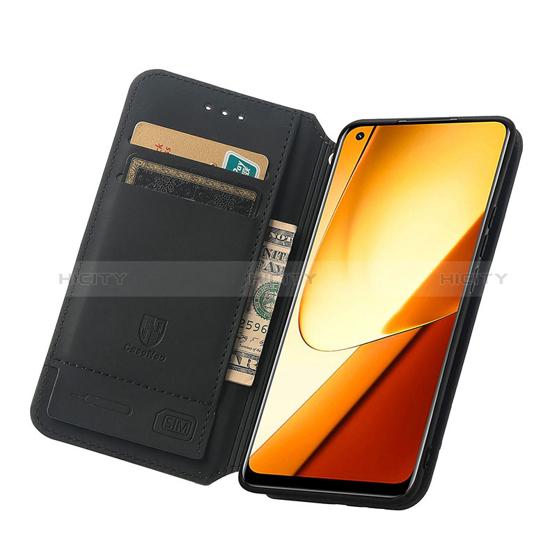 Handytasche Stand Schutzhülle Flip Leder Hülle Modisch Muster S02D für Realme Narzo 60 5G groß