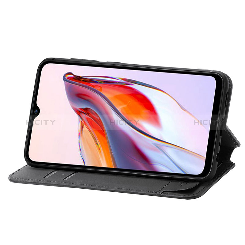 Handytasche Stand Schutzhülle Flip Leder Hülle Modisch Muster S02D für Xiaomi Poco C55 groß