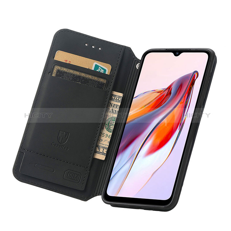 Handytasche Stand Schutzhülle Flip Leder Hülle Modisch Muster S02D für Xiaomi Poco C55 groß