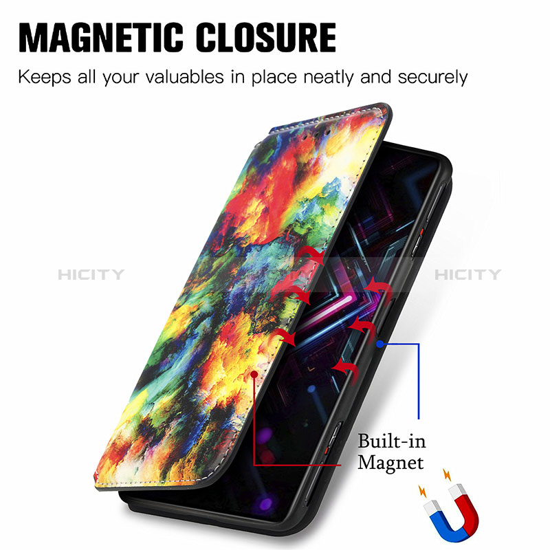 Handytasche Stand Schutzhülle Flip Leder Hülle Modisch Muster S02D für Xiaomi Redmi K40 Gaming 5G groß