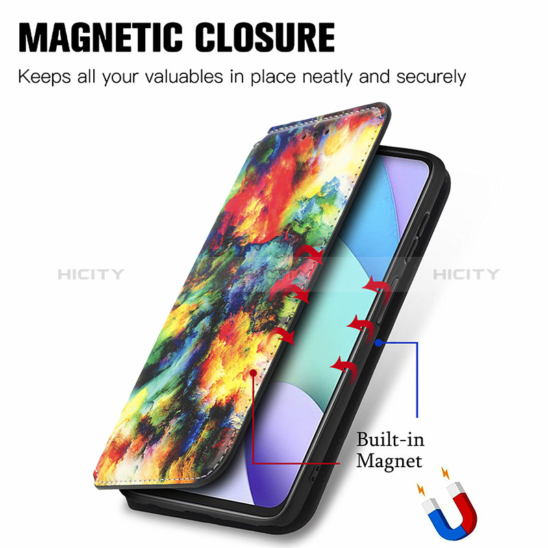 Handytasche Stand Schutzhülle Flip Leder Hülle Modisch Muster S02D für Xiaomi Redmi Note 11 4G (2021)