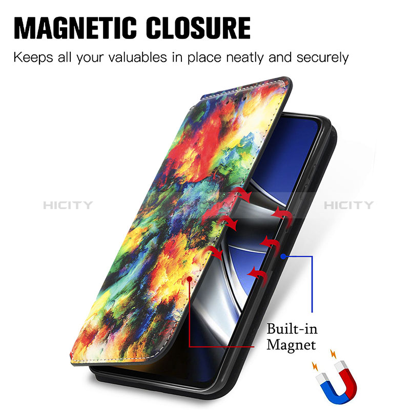 Handytasche Stand Schutzhülle Flip Leder Hülle Modisch Muster S02D für Xiaomi Redmi Note 11E Pro 5G