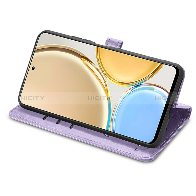 Handytasche Stand Schutzhülle Flip Leder Hülle Modisch Muster S03D für Huawei Enjoy 50 Pro