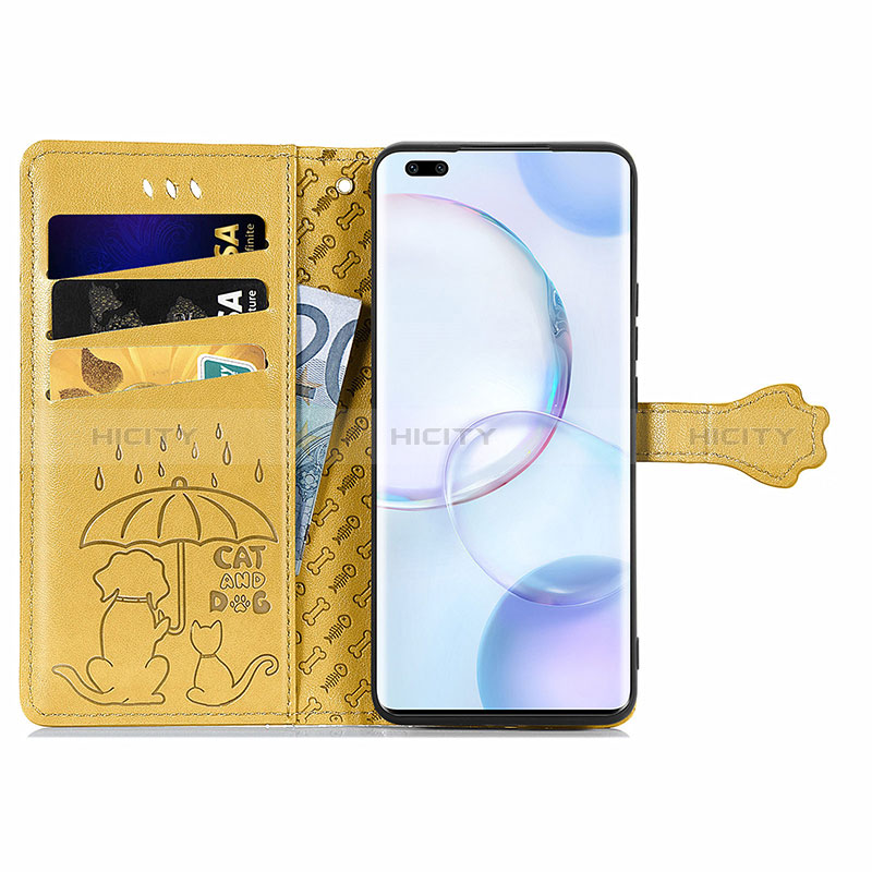 Handytasche Stand Schutzhülle Flip Leder Hülle Modisch Muster S03D für Huawei Honor 50 Pro 5G groß