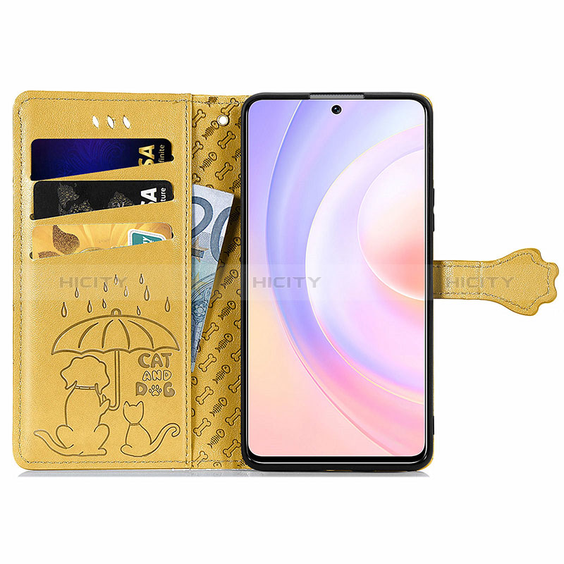 Handytasche Stand Schutzhülle Flip Leder Hülle Modisch Muster S03D für Huawei Honor 50 SE 5G