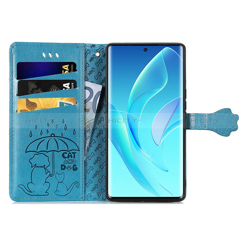 Handytasche Stand Schutzhülle Flip Leder Hülle Modisch Muster S03D für Huawei Honor 60 Pro 5G groß