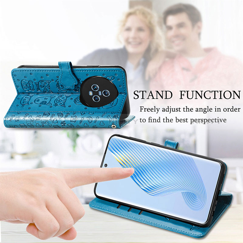 Handytasche Stand Schutzhülle Flip Leder Hülle Modisch Muster S03D für Huawei Honor Magic5 5G