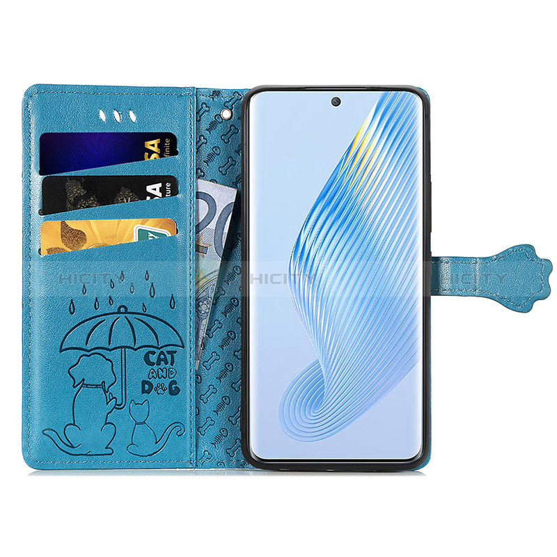 Handytasche Stand Schutzhülle Flip Leder Hülle Modisch Muster S03D für Huawei Honor Magic5 5G groß