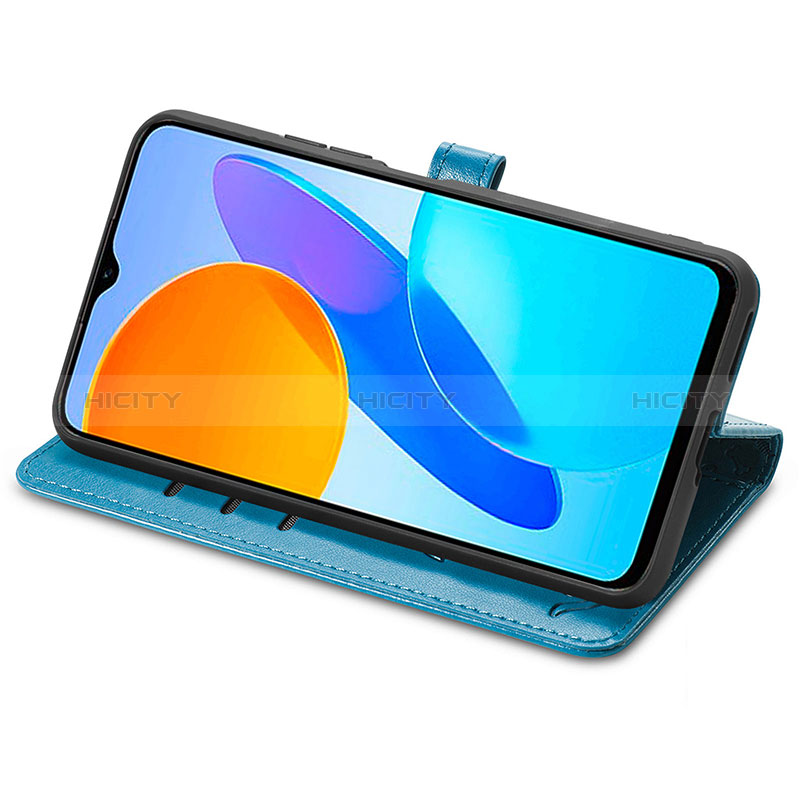 Handytasche Stand Schutzhülle Flip Leder Hülle Modisch Muster S03D für Huawei Honor X6