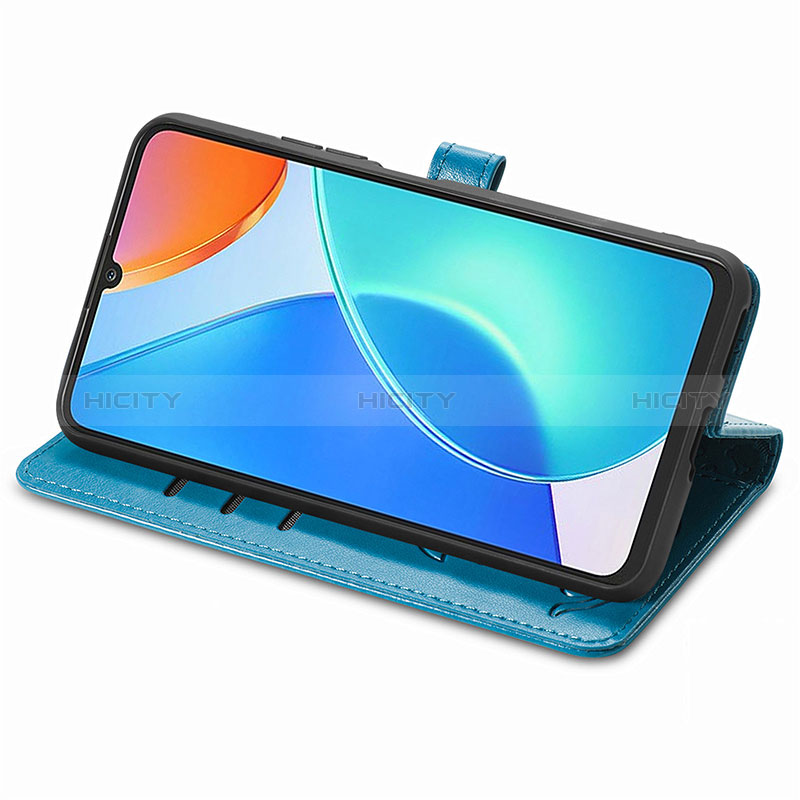 Handytasche Stand Schutzhülle Flip Leder Hülle Modisch Muster S03D für Huawei Honor X7