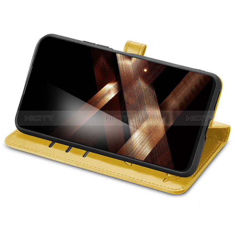 Handytasche Stand Schutzhülle Flip Leder Hülle Modisch Muster S03D für Huawei Honor X8b groß