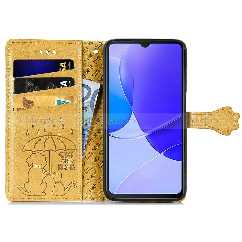 Handytasche Stand Schutzhülle Flip Leder Hülle Modisch Muster S03D für Huawei Nova Y91 groß