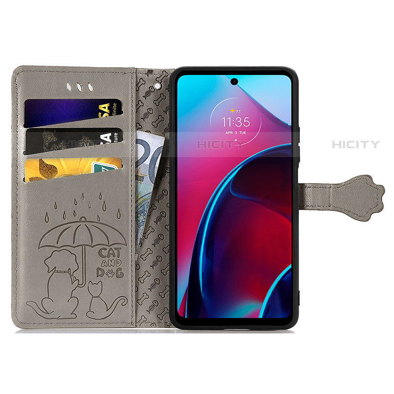 Handytasche Stand Schutzhülle Flip Leder Hülle Modisch Muster S03D für Motorola Moto G Stylus (2022) 5G