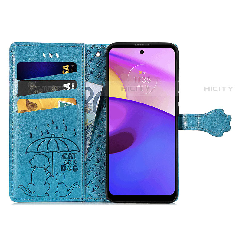 Handytasche Stand Schutzhülle Flip Leder Hülle Modisch Muster S03D für Motorola Moto G50 5G groß