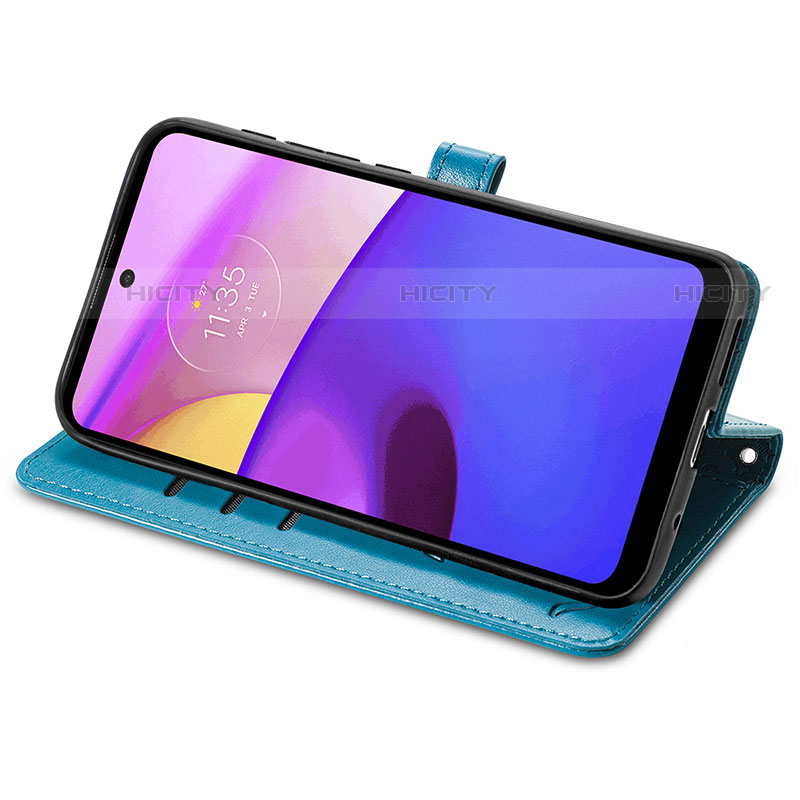 Handytasche Stand Schutzhülle Flip Leder Hülle Modisch Muster S03D für Motorola Moto G50 5G groß