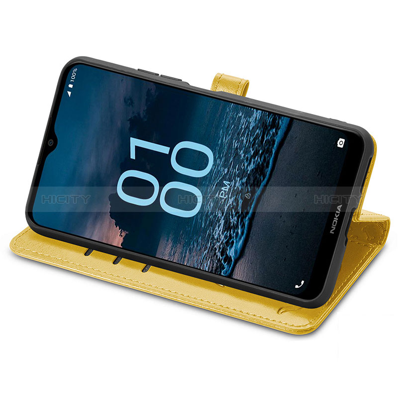 Handytasche Stand Schutzhülle Flip Leder Hülle Modisch Muster S03D für Nokia G100