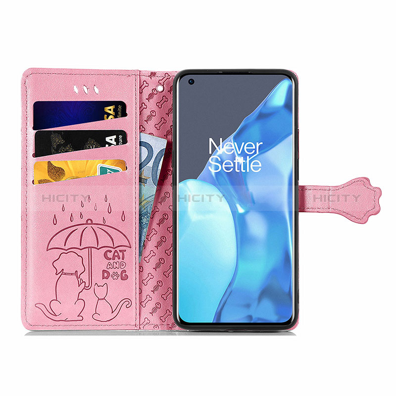 Handytasche Stand Schutzhülle Flip Leder Hülle Modisch Muster S03D für OnePlus 9 Pro 5G groß