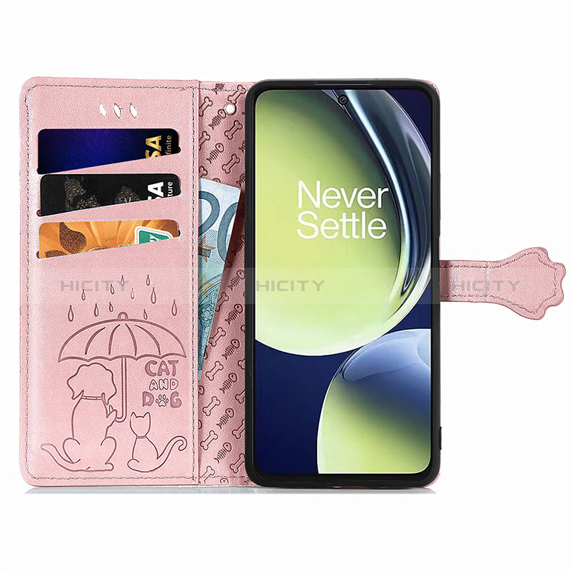 Handytasche Stand Schutzhülle Flip Leder Hülle Modisch Muster S03D für OnePlus Nord N30 5G groß