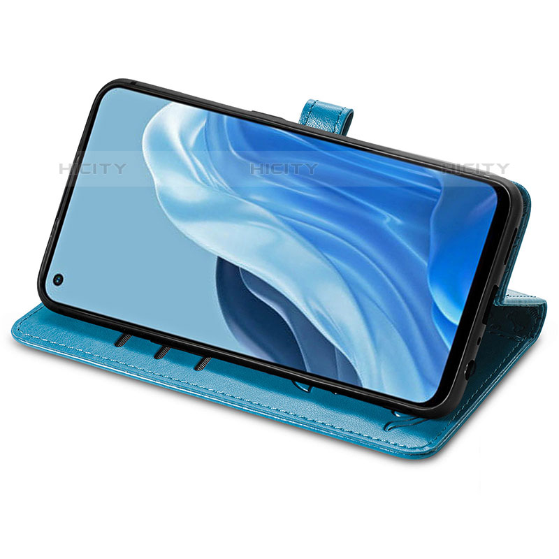 Handytasche Stand Schutzhülle Flip Leder Hülle Modisch Muster S03D für Oppo F21s Pro 4G