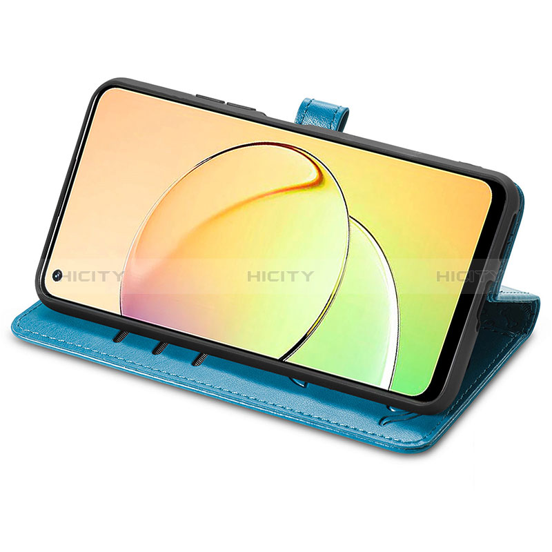 Handytasche Stand Schutzhülle Flip Leder Hülle Modisch Muster S03D für Realme 10 4G