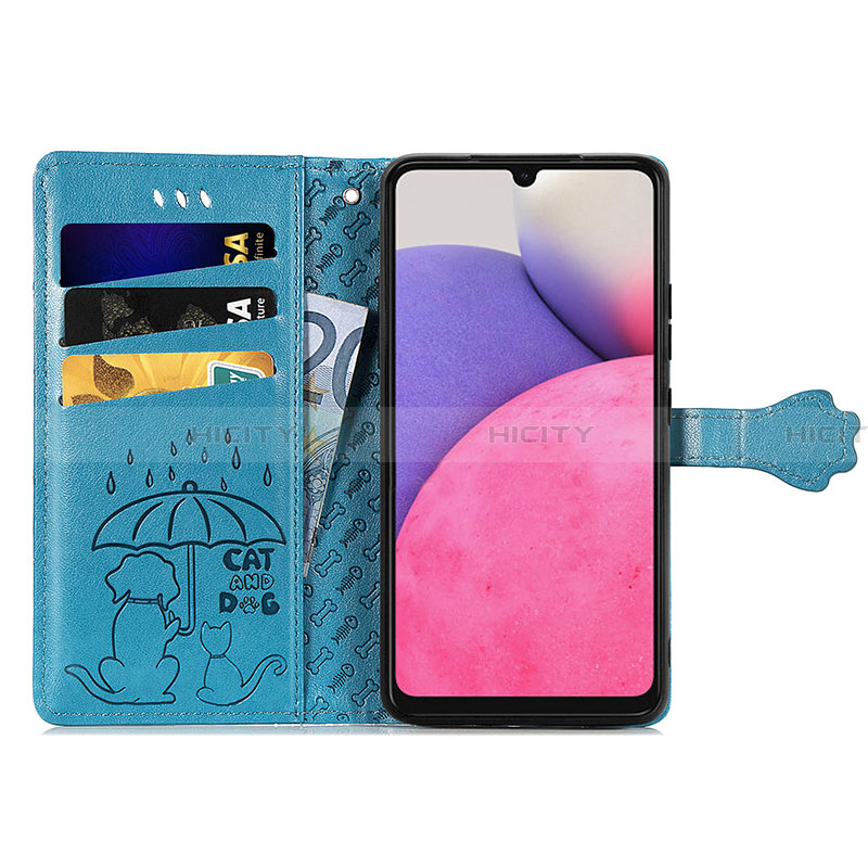 Handytasche Stand Schutzhülle Flip Leder Hülle Modisch Muster S03D für Samsung Galaxy A33 5G