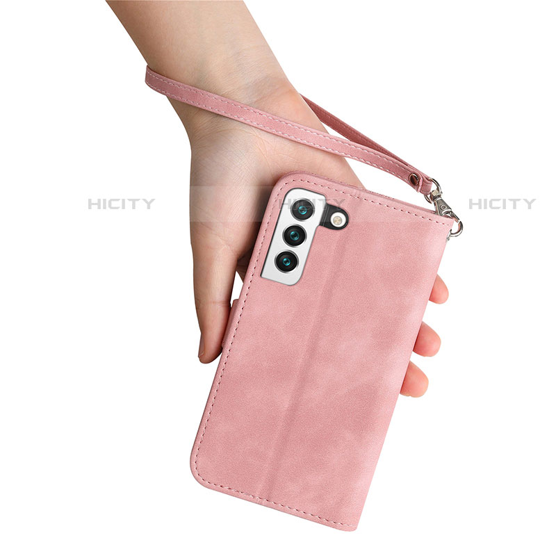 Handytasche Stand Schutzhülle Flip Leder Hülle Modisch Muster S03D für Samsung Galaxy S21 5G