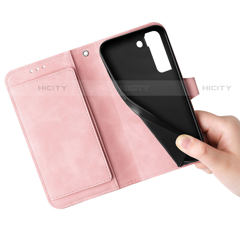 Handytasche Stand Schutzhülle Flip Leder Hülle Modisch Muster S03D für Samsung Galaxy S21 FE 5G