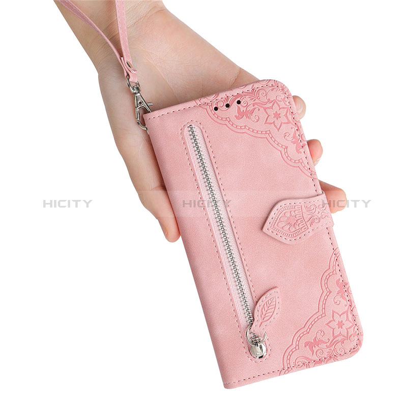 Handytasche Stand Schutzhülle Flip Leder Hülle Modisch Muster S03D für Samsung Galaxy S24 5G