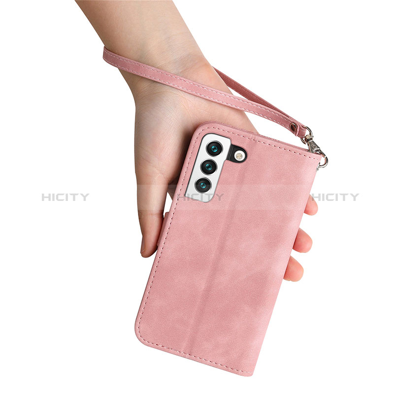 Handytasche Stand Schutzhülle Flip Leder Hülle Modisch Muster S03D für Samsung Galaxy S24 5G