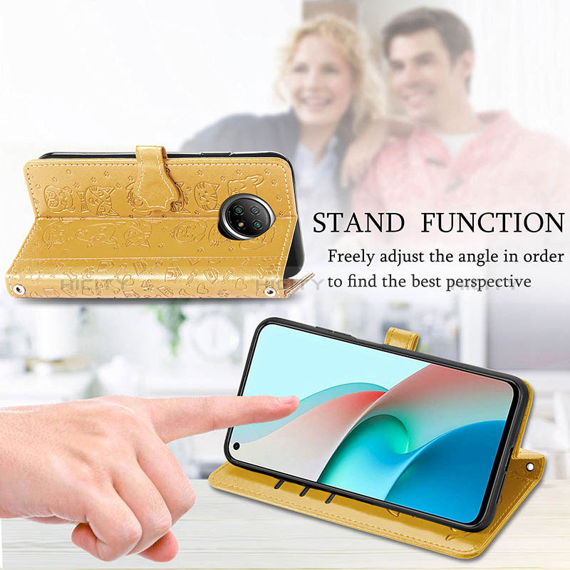 Handytasche Stand Schutzhülle Flip Leder Hülle Modisch Muster S03D für Xiaomi Mi 10i 5G