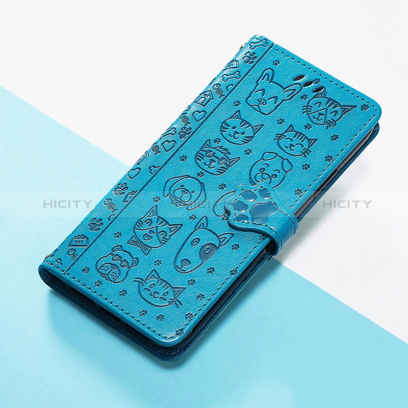 Handytasche Stand Schutzhülle Flip Leder Hülle Modisch Muster S03D für Xiaomi Mi 13 Ultra 5G Blau