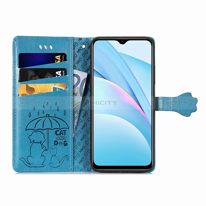 Handytasche Stand Schutzhülle Flip Leder Hülle Modisch Muster S03D für Xiaomi Redmi 9T 4G groß