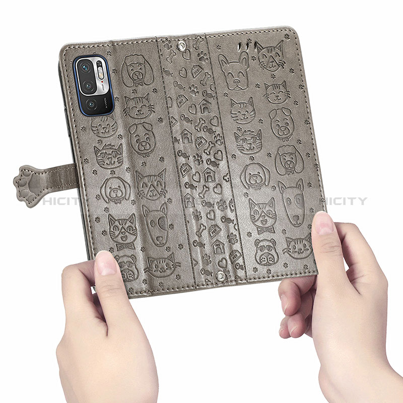 Handytasche Stand Schutzhülle Flip Leder Hülle Modisch Muster S03D für Xiaomi Redmi Note 10 5G