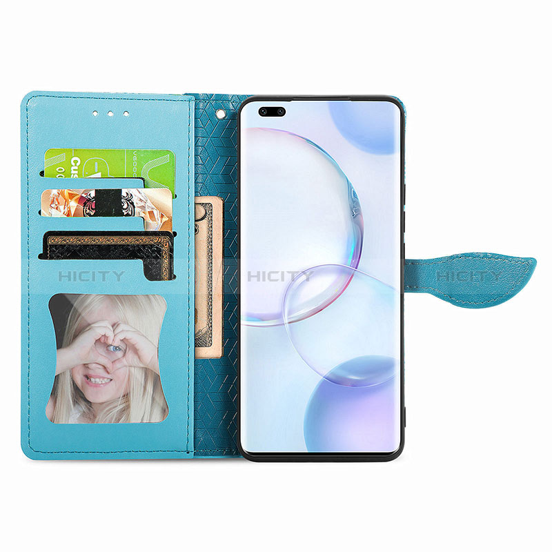 Handytasche Stand Schutzhülle Flip Leder Hülle Modisch Muster S04D für Huawei Honor 50 Pro 5G