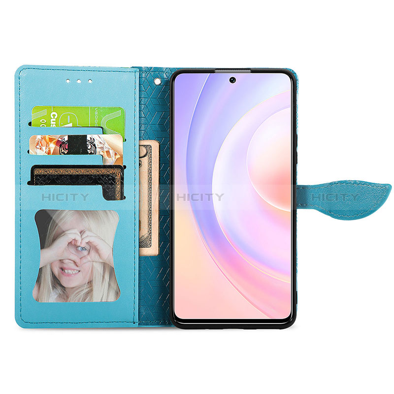 Handytasche Stand Schutzhülle Flip Leder Hülle Modisch Muster S04D für Huawei Honor 50 SE 5G