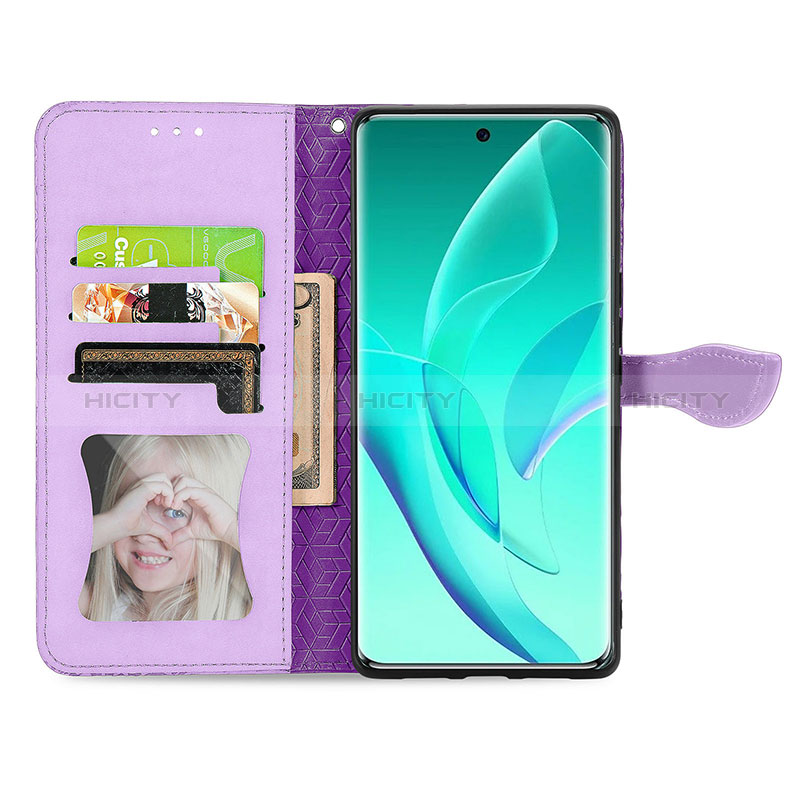 Handytasche Stand Schutzhülle Flip Leder Hülle Modisch Muster S04D für Huawei Honor 60 5G