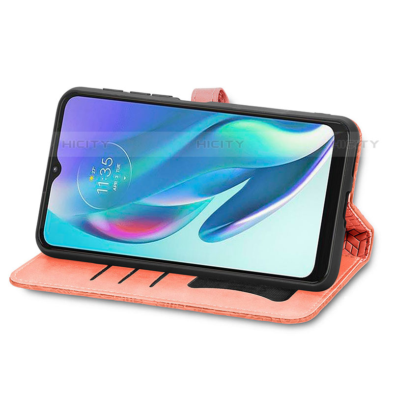 Handytasche Stand Schutzhülle Flip Leder Hülle Modisch Muster S04D für Motorola Moto G50 5G