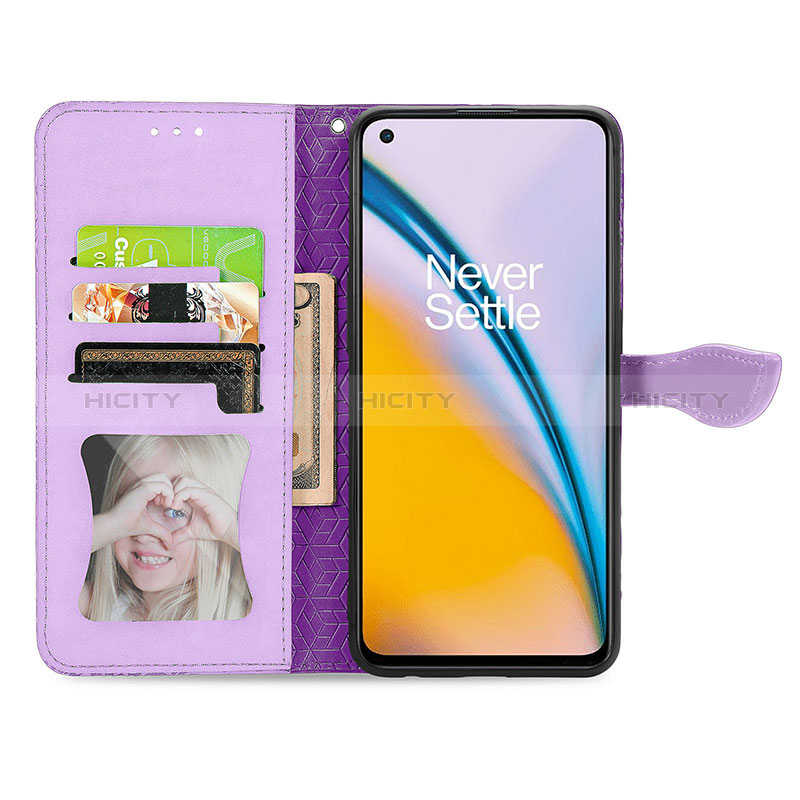 Handytasche Stand Schutzhülle Flip Leder Hülle Modisch Muster S04D für OnePlus Nord 2 5G