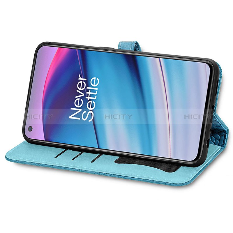 Handytasche Stand Schutzhülle Flip Leder Hülle Modisch Muster S04D für OnePlus Nord CE 5G