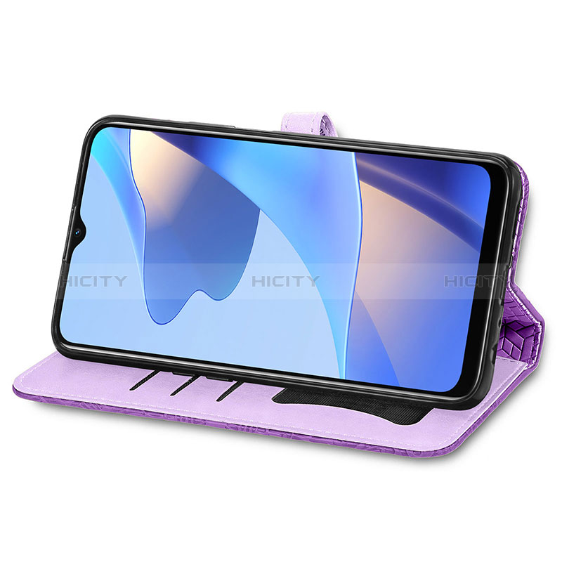 Handytasche Stand Schutzhülle Flip Leder Hülle Modisch Muster S04D für Oppo A16 groß