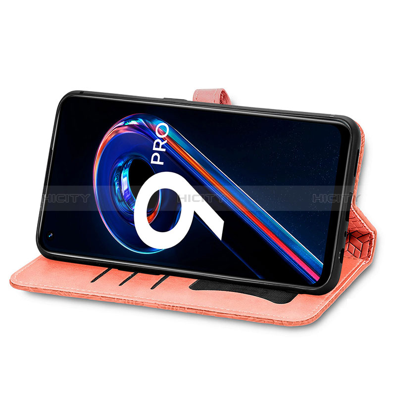 Handytasche Stand Schutzhülle Flip Leder Hülle Modisch Muster S04D für Realme 9 5G