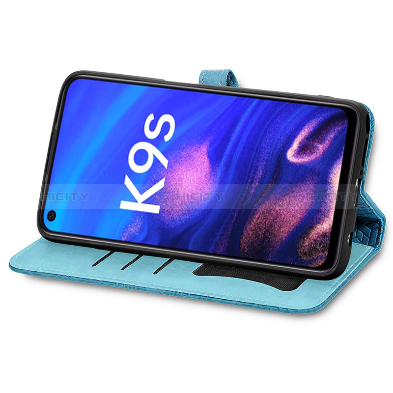 Handytasche Stand Schutzhülle Flip Leder Hülle Modisch Muster S04D für Realme 9 SE 5G groß