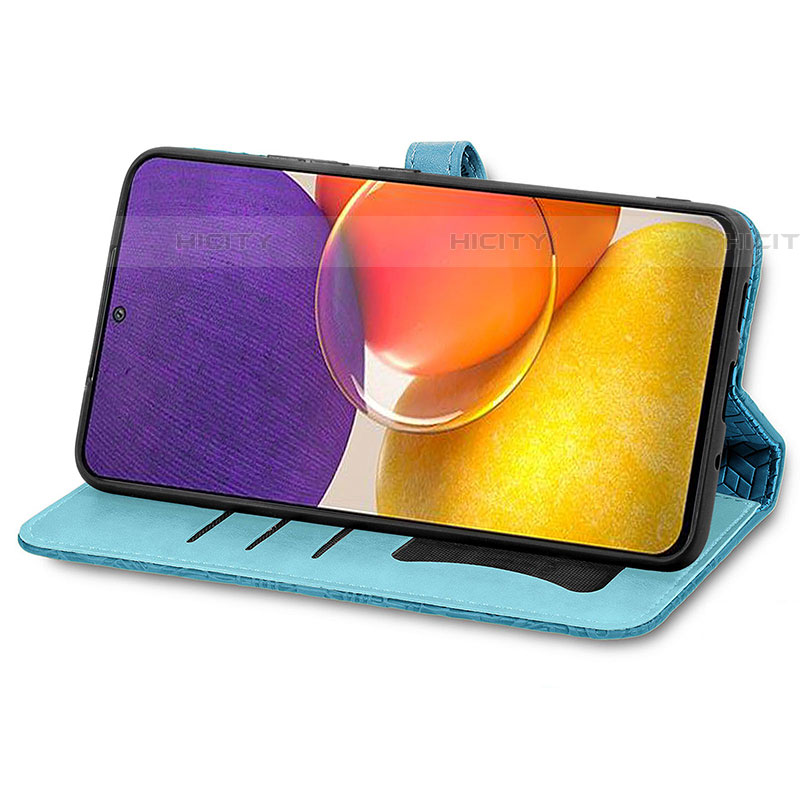 Handytasche Stand Schutzhülle Flip Leder Hülle Modisch Muster S04D für Samsung Galaxy A34 5G