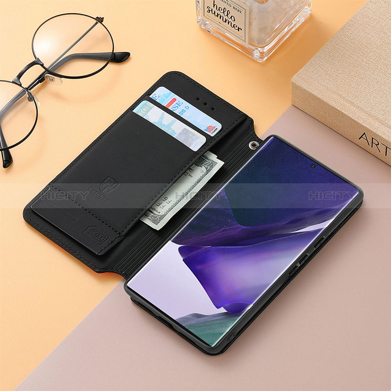 Handytasche Stand Schutzhülle Flip Leder Hülle Modisch Muster S04D für Samsung Galaxy S24 Ultra 5G