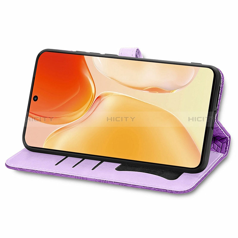 Handytasche Stand Schutzhülle Flip Leder Hülle Modisch Muster S04D für Vivo X70 Pro 5G