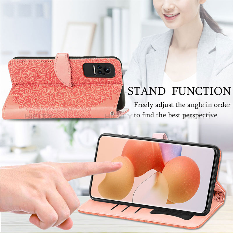 Handytasche Stand Schutzhülle Flip Leder Hülle Modisch Muster S04D für Xiaomi Civi 1S 5G