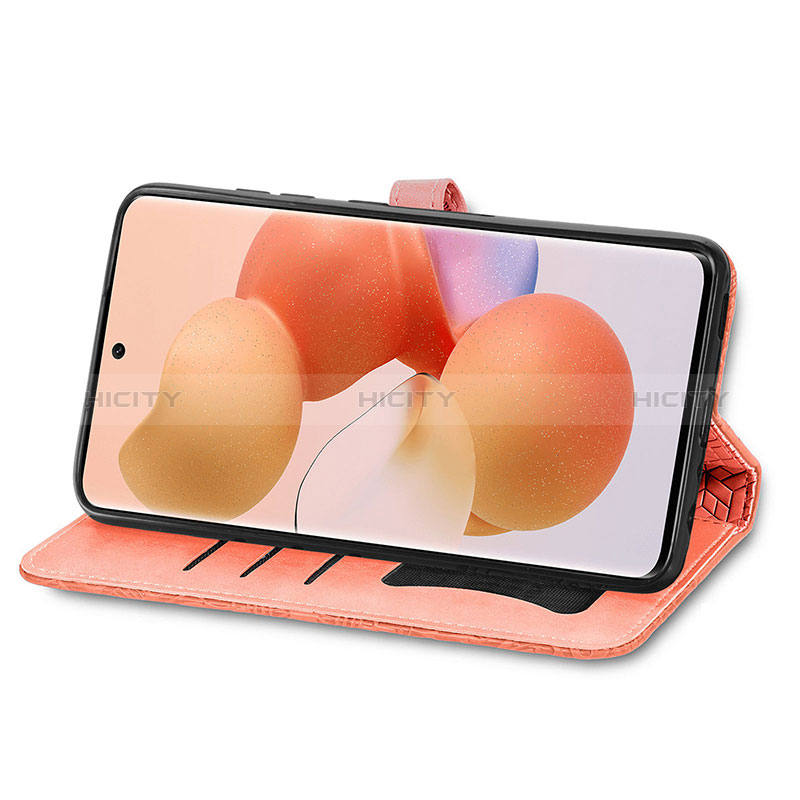 Handytasche Stand Schutzhülle Flip Leder Hülle Modisch Muster S04D für Xiaomi Civi 5G groß