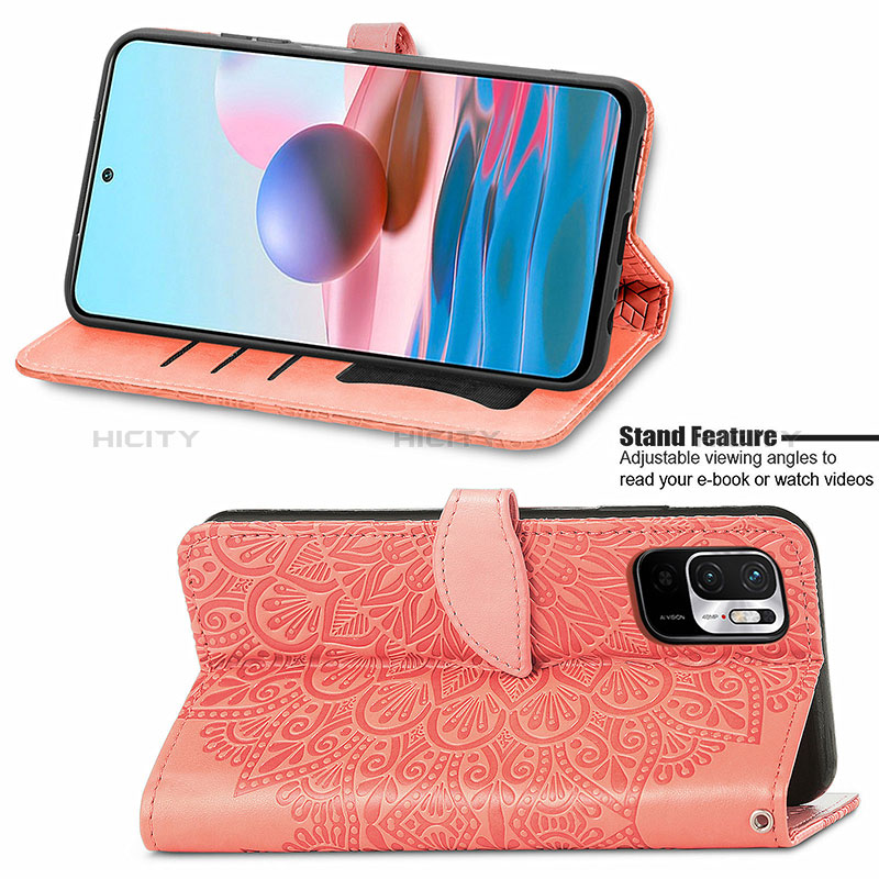 Handytasche Stand Schutzhülle Flip Leder Hülle Modisch Muster S04D für Xiaomi POCO M3 Pro 5G