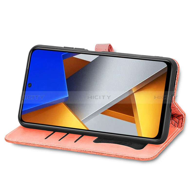 Handytasche Stand Schutzhülle Flip Leder Hülle Modisch Muster S04D für Xiaomi Poco M4 Pro 4G