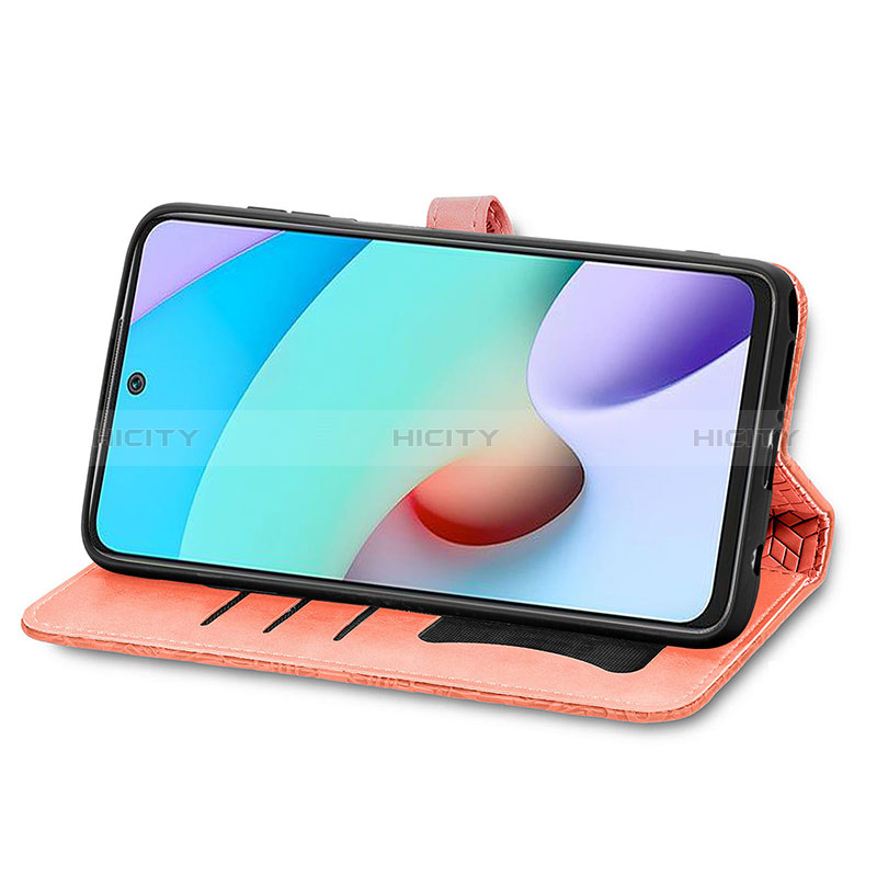 Handytasche Stand Schutzhülle Flip Leder Hülle Modisch Muster S04D für Xiaomi Redmi 10 (2022)